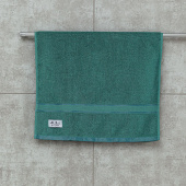Махровое полотенце Abu Dabi 50*90 см., цвет - зеленая мурена (Arqon), плотность 500 гр., 2-я нить. - фото