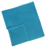 Махровое полотенце 50*90 см., цвет бирюзовый (608), "оптима" - фото