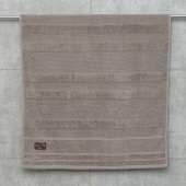 Махровое полотенце Dina Me (YANA ) 70х140 см., цвет - Темно-серый, плотность 550 гр. - фото