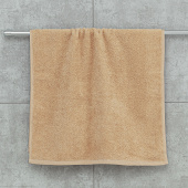 Махровое полотенце Sandal "люкс" 50*90 см., цвет - песочный - фото