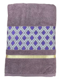 Махровое полотенце Abu Dabi 70*140 см., цвет - бордовый (0432), плотность 450 гр., 2-я нить. - фото