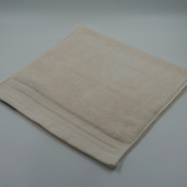 Махровое полотенце "premium" Sandal Home Collection (by Microcotton) 41*76 см., цвет - кремовый, пл. 630 гр. - фото