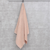 Махровое полотенце Sandal "люкс" 70*140 см., цвет - бежевый - фото