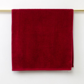 Махровое полотенце Sandal "SuperSoft" 50*100 см., цвет - бордовый, пл. 500 гр. - фото