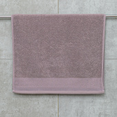 Махровое полотенце Dina Me (QD-0496) 50х90 см., цвет - Брусника, плотность 550 гр. - фото