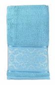 Махровое полотенце Abu Dabi 50*90 см., цвет - мятный (0491), плотность 550 гр., 2-я нить. - фото