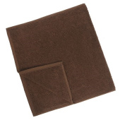Махровое полотенце "оптима" 40*70 см., цвет коричневый (101), пл. 375 гр./м.кв. - фото