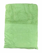 Махровое полотенце Abu Dabi 70*140 см., цвет - зеленый (0493), плотность 550 гр., 2-я нить. - фото