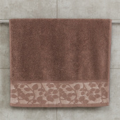 Махровое полотенце Abu Dabi 50*90 см., цвет - мускат (0494), плотность 600 гр., 2-я нить. - фото