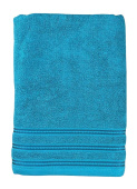 Махровое полотенце Abu Dabi 70*140 см., цвет - зеленая мурена (Dilbar), плотность 450 гр., 2-я нить. - фото