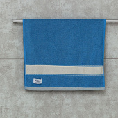Махровое полотенце Abu Dabi 50*90 см., цвет - синяя мурена  (Germany), плотность 500 гр., 2-я нить. - фото