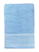 Махровое полотенце Abu Dabi 70*140 см., цвет - голубой (0497), плотность 550 гр., 2-я нить. - фото