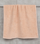 Махровое полотенце 40*70 см., бежевое, "люкс". - фото