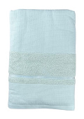 Махровое полотенце Abu Dabi 70*140 см., цвет - фисташковый (Vafli), плотность 500 гр., 2-я нить. - фото
