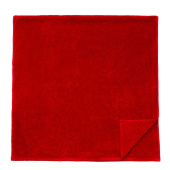 Махровое полотенце 40х70 см. Sandal «Оптима», плотность - 400 гр., цвет - красный - фото