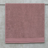 Махровое полотенце Dina Me (QD-0496) 70х140 см., цвет - Пыльная роза, плотность 550 гр. - фото