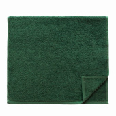 Махровое полотенце Sandal "люкс" 70*140 см., цвет - темно-зеленый, плотность 450 гр., 2-я нить. - фото
