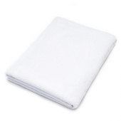 Махровое полотенце "пляжное" Sandal "люкс" 100*180 см., цвет - белый, плотность 420 гр. - фото