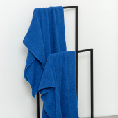 Набор махровых полотенец Sandal "оптима" 70*140 см., цвет - синий, пл. 380 гр. - 2 шт. - фото