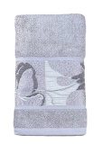 Махровое полотенце Abu Dabi 50*90 см., цвет - светлая олива (0485), плотность 550 гр., 2-я нить. - фото