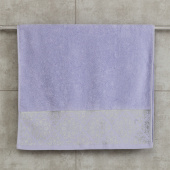 Махровое полотенце Abu Dabi 50*90 см., цвет - сиреневый (0430), плотность 500 гр., 2-я нить. - фото