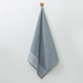 Полотенце махровое Sandal 70*140 см., цвет "серо-голубой", диз. 0497, плотность 500 гр. - фото