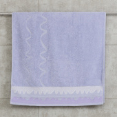 Махровое полотенце Abu Dabi 70*140 см., цвет - голубой (0501), плотность 500 гр., 2-я нить. - фото