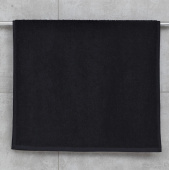 Махровое полотенце Sandal "люкс" 50*90 см., цвет - черный. - фото