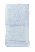 Махровое полотенце Abu Dabi 50*90 см., цвет - пепельный (0491), плотность 550 гр., 2-я нить. - фото