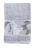 Махровое полотенце Abu Dabi 70*140 см., цвет - светлая олива (0485), плотность 550 гр., 2-я нить. - фото