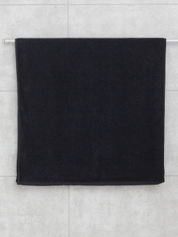 Махровое полотенце Sandal "люкс" 70*140 см., цвет - черный - фото