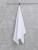 Набор махровых полотенец Sandal "люкс" 70*140 см., цвет - белый, пл. 450 гр. - 2 шт. - фото