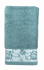 Махровое полотенце Abu Dabi 50*90 см., цвет - зеленая мурена (0490), плотность 550 гр., 2-я нить.