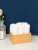 Набор махровых салфеток осибори "люкс" 30*30 см., цвет - белый, пл. 450 гр. - 6 шт. - фото