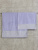 Набор махровых полотенец Abu Dabi из 2-х шт. (50*90 и 70*140 см.), цвет - сиреневый (0430), плотность 500 гр., 2-я нить. - фото
