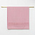 Махровое полотенце Abu Dabi 70*140 см., цвет - розовый (Vafli), плотность 500 гр., 2-я нить. - фото
