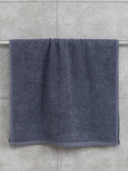Махровое полотенце Sandal "люкс" 50*90 см., цвет - серый. - фото