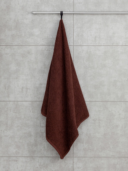 Набор махровых полотенец Sandal "оптима" 70*140 см., цвет - коричневый, пл. 380 гр. - 2 шт. - фото