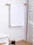 Махровое полотенце большое Sandal "люкс" 100*150 см., цвет - белый. - фото
