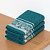 Набор махровых полотенец Abu Dabi 40*70 см., цвет - изумрудный (0456), плотность 450 гр., 2-я нить. - 3 шт. - фото