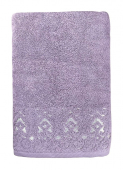 Махровое полотенце Abu Dabi 70*140 см., цвет - брусника (0408), плотность 500 гр., 2-я нить. - фото
