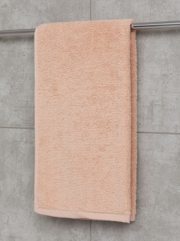 Махровое полотенце 40*70 см., бежевое, "люкс". - фото