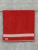 Набор махровых полотенец Abu Dabi из 2-х шт. (50*90 и 70*140 см.), цвет - красный  (Germany), плотность 500 гр., 2-я нить. - фото