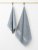 Подарочный набор махровых полотенец Sandal из 2-х шт. (50*90 и 70*140 см.), цвет - серо-голубой (Nota), плотность 450 гр. - фото