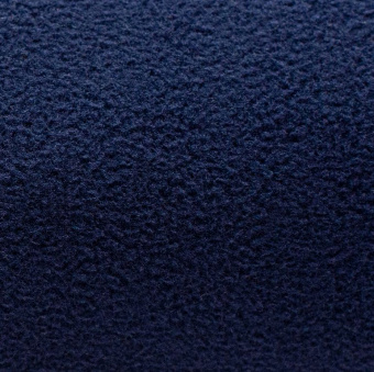 Плед флисовый "люкс" с эффектом "антипиллинг" 140х170 см., цвет синий - фото