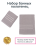Набор махровых полотенец Dina Me из 2-х шт. (50*90 и 70*140 см.), цвет - Лавандово-серый (NEW FLOSH), плотность 380 гр. - фото