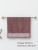 Махровое полотенце Abu Dabi 40*70 см., цвет - пыльная роза (0405), плотность 450 гр., 2-я нить. - фото
