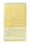 Махровое полотенце Abu Dabi 50*90 см., цвет - лимон (0497), плотность 550 гр., 2-я нить. - фото