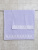 Набор махровых полотенец Dina Me из 2-х шт. (50*90 и 70*140 см.), цвет - Серо-голубой (QD-0408), плотность 500 гр. - фото