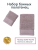 Набор махровых полотенец Dina Me из 2-х шт. (50*90 и 70*140 см.), цвет - Брусника (QD-0496), плотность 550 гр. - фото